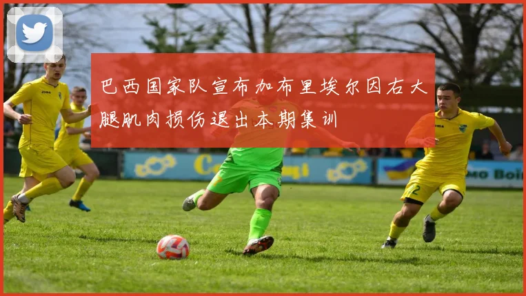 巴西国家队宣布加布里埃尔因右大腿肌肉损伤退出本期集训